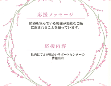 出会い結婚応援企業登録　（登録番号：№0035）