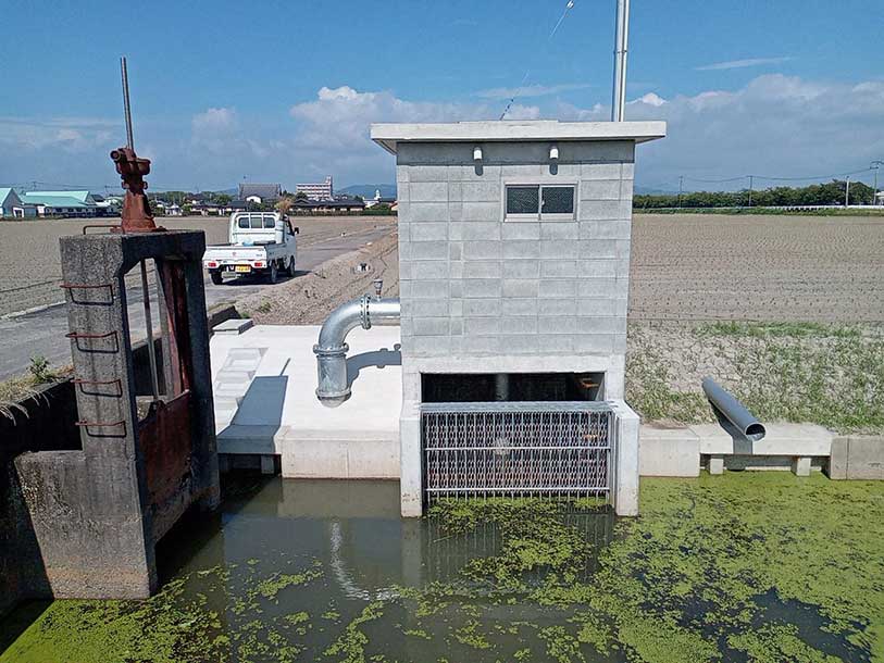 経営体第5213005-002号久保田地区県営経営体育成基盤整備事業工事